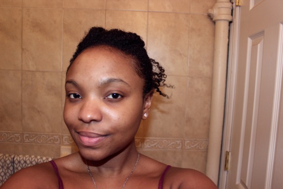 I start with a freshly moisturized face and apply my Smashbox Primer
